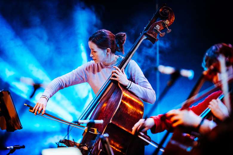 Manchester Collective at Bridgewater Hall, Manchester. ©Gaelle Beri