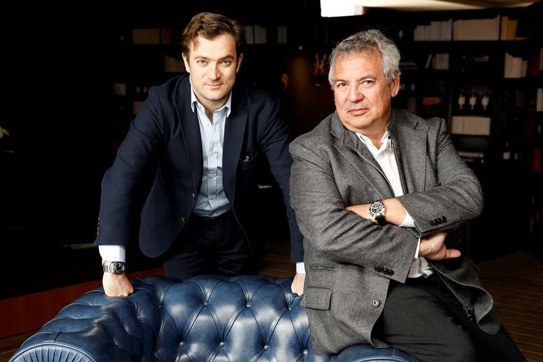 Executive director Dominique Bluzet and artistic director Renaud Capuçon (Image courtesy of Festival de Pâques)