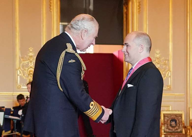 Wigmore Hall Director John Gilhooly receives CBE from HM The King