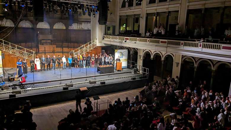 'It’s always brilliant to meet amazing choirs from all over the world.' London-based choir Southern Spirit Singers won the competition's Sacred Choral Music category