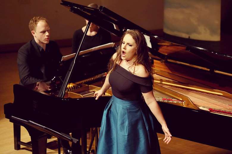 Leeds Lieder artistic director Joseph Middleton performs at the festival with soprano Louise Alder (Image courtesy of Joseph Middleton)