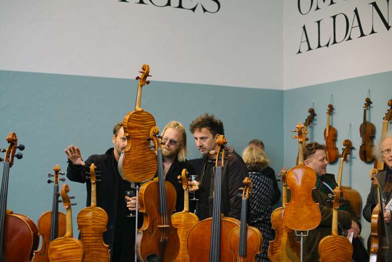 New festival Echoes of the Ages presents performances and exhibitions dedicated to the work of violin maker Hans Jóhannsson © Hrefna Gylfadóttir