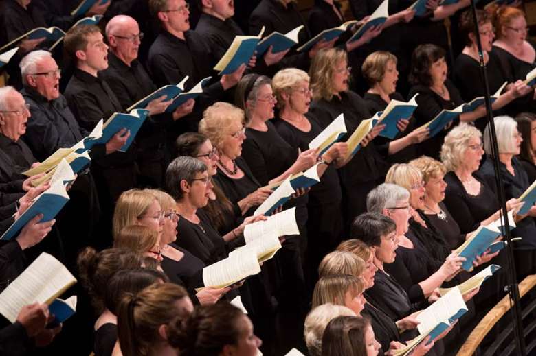 'We’re overjoyed to be marking the 50th birthday of the Chorus at this concert.' © Mark Savage