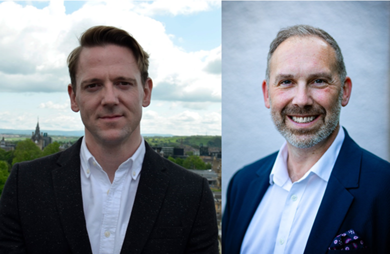 Paul Sharp (left) and Nick Zekulin (right) join EIF as heads of artistic management and music programme respectively