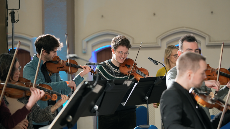 The Camerata 360° scheme combines traditional music training with skills development tailored to each participant's interests (Image courtesy of Manchester Camerata)