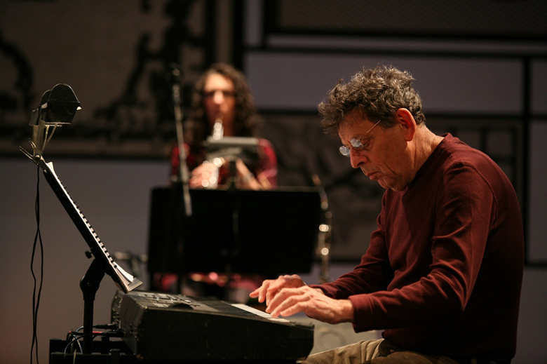 Philip Glass in Milan in 2008