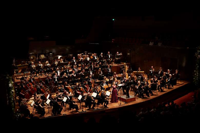 MSO perform with soprano Siobhan Stagg at the MSO 2023 Season Opening Gala © Laura Manariti