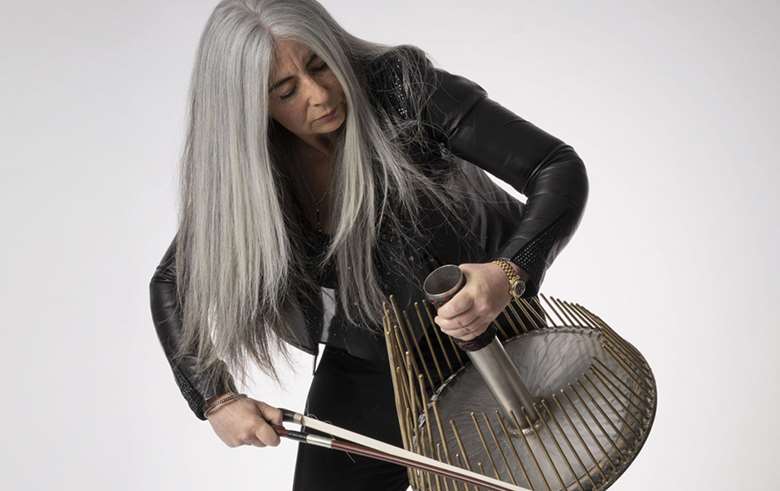 Dame Evelyn Glennie, who performed the festival’s first ever commission, returns for the 20th anniversary programme (Image courtesy of sound festival)