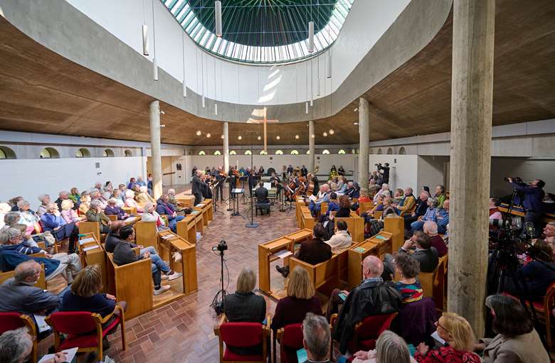 The festival premiered Six Brandenburgs: Six Commissions in Malling Abbey in 2022 alongside works linked to the local area (Image courtesy of Music@Malling)