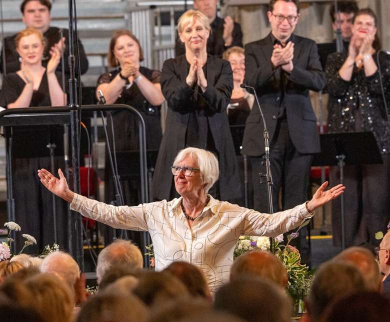 BBC Singers with Judith Weir at Three Choirs Festival