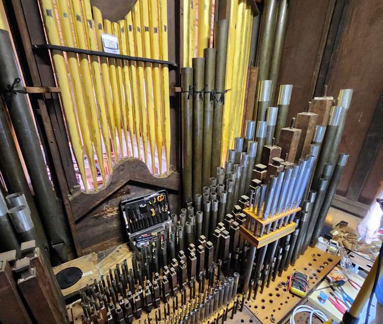 Mark Hosea: 'We are eagerly anticipating the moment when we can once again here the organ’s majestic tones, bringing joy and inspiration to all who hear it in the beautiful and spiritual place'