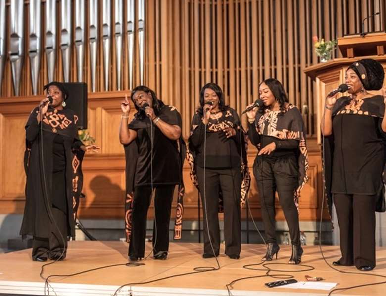 The orchestra will be joined at Town Hall Birmingham by Birmingham-based a cappella quintet Black Voices (Image courtesy of CBSO)