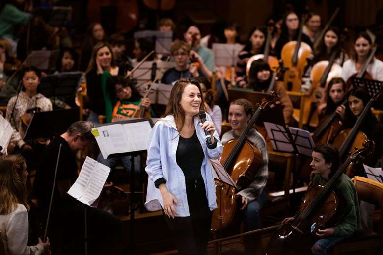 Foundation founder Nicola Benedetti: ‘Five years ago The Benedetti Foundation began an incredible journey rooted in the deep belief that music has the power to inspire, to connect and to transform lives.' ©Benedetti Foundation